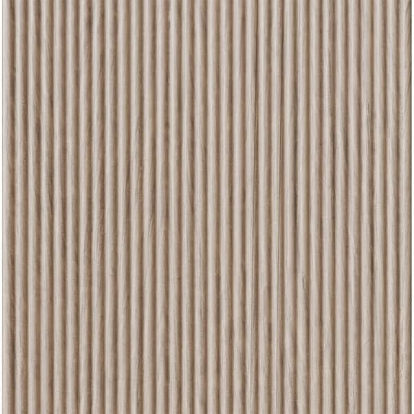 Designs Of Distinction 3/4" Shallow Double Bead Tambour - White Oak (12"W x 48"L) 011248102WK1 - main